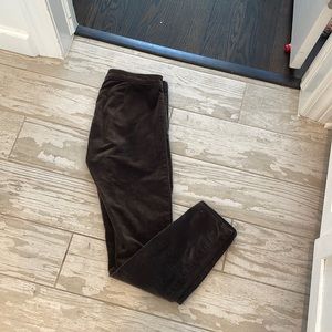 Gap dark brown velvet. Size 27.